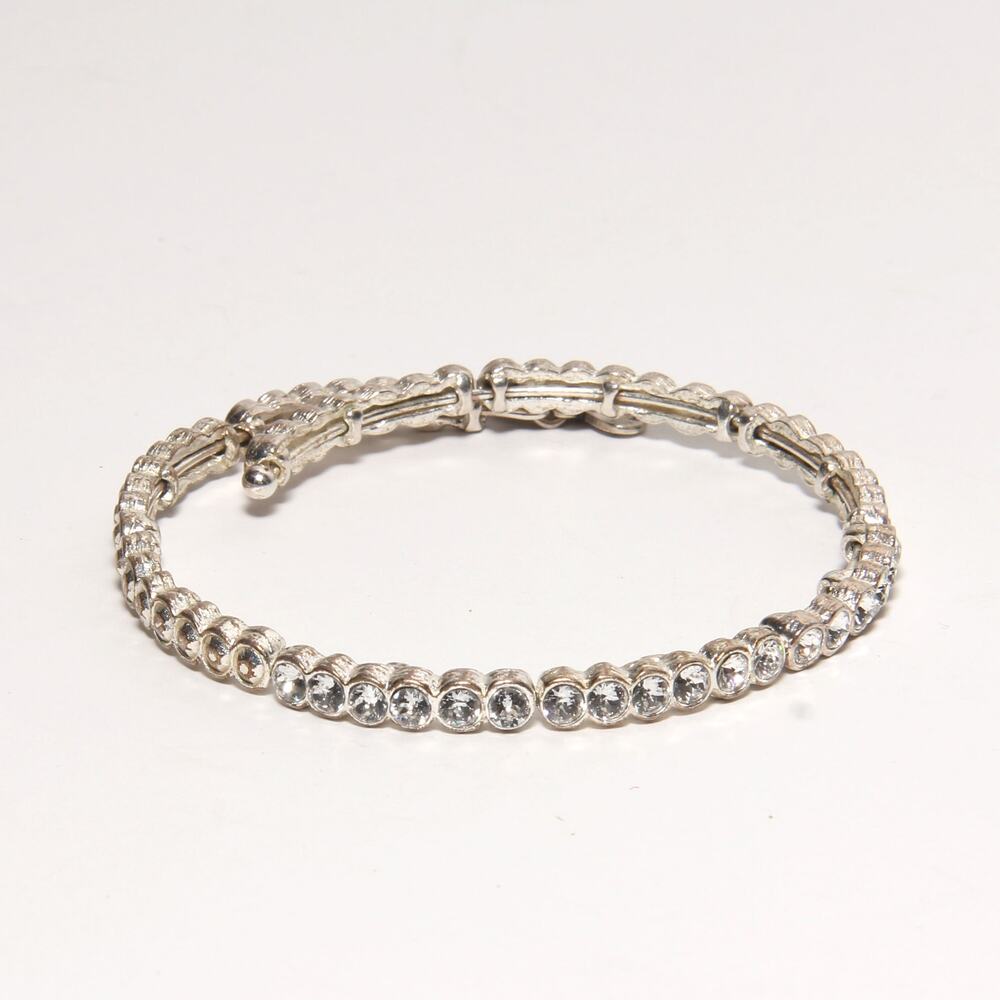 Alex & Ani Vintage 66 Wrap Bracelet Crystal Accents
